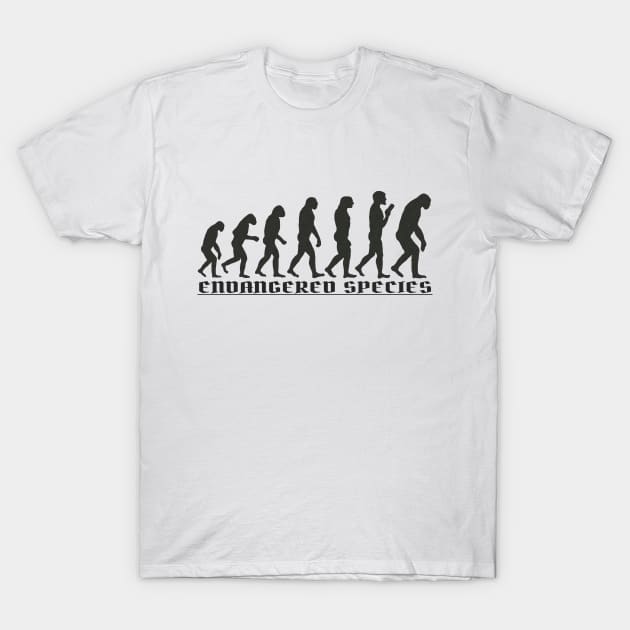 Funny Evolution Theory Humor T-Shirt by PlanetMonkey